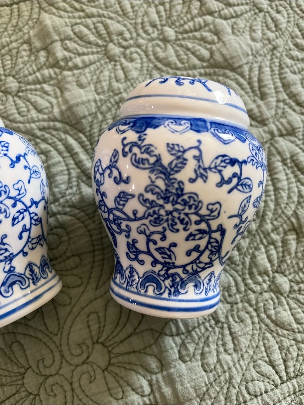 Ballard Designs Chinoiserie Salt & Pepper Set